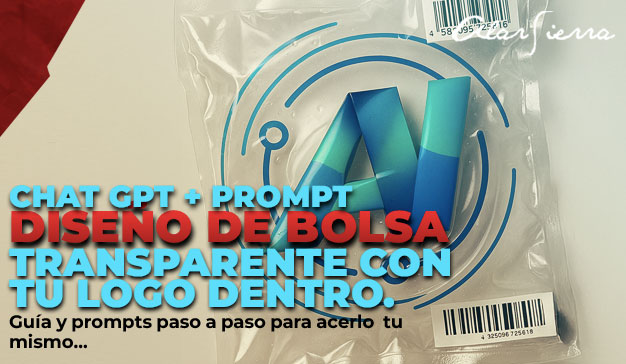 TUTORIAL | DISEÑO DE UNA BOLSA TRANSPARENTE CON TU LOGO USANDO CHAT GPT