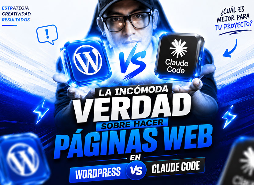La incómoda verdad sobre WordPress vs Claude Code: ¿Cuál elegir para tu sitio web?