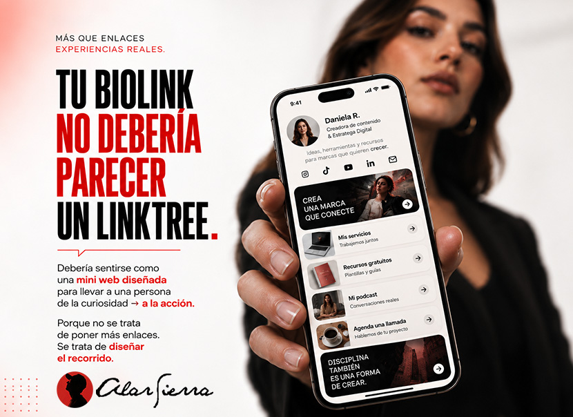 Tu BioLink no debería parecer un Linktree