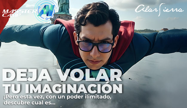 Deja volar tu imaginación: ¡Pero esta vez, con un poder ilimitado y real