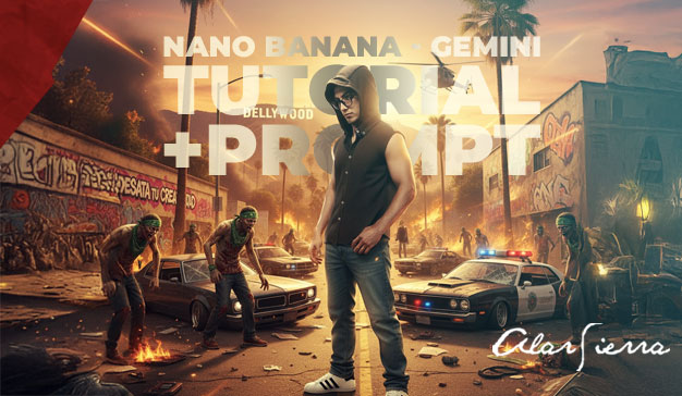 TUTORIAL NANO BANANA + PROMPT | GTA Zombie